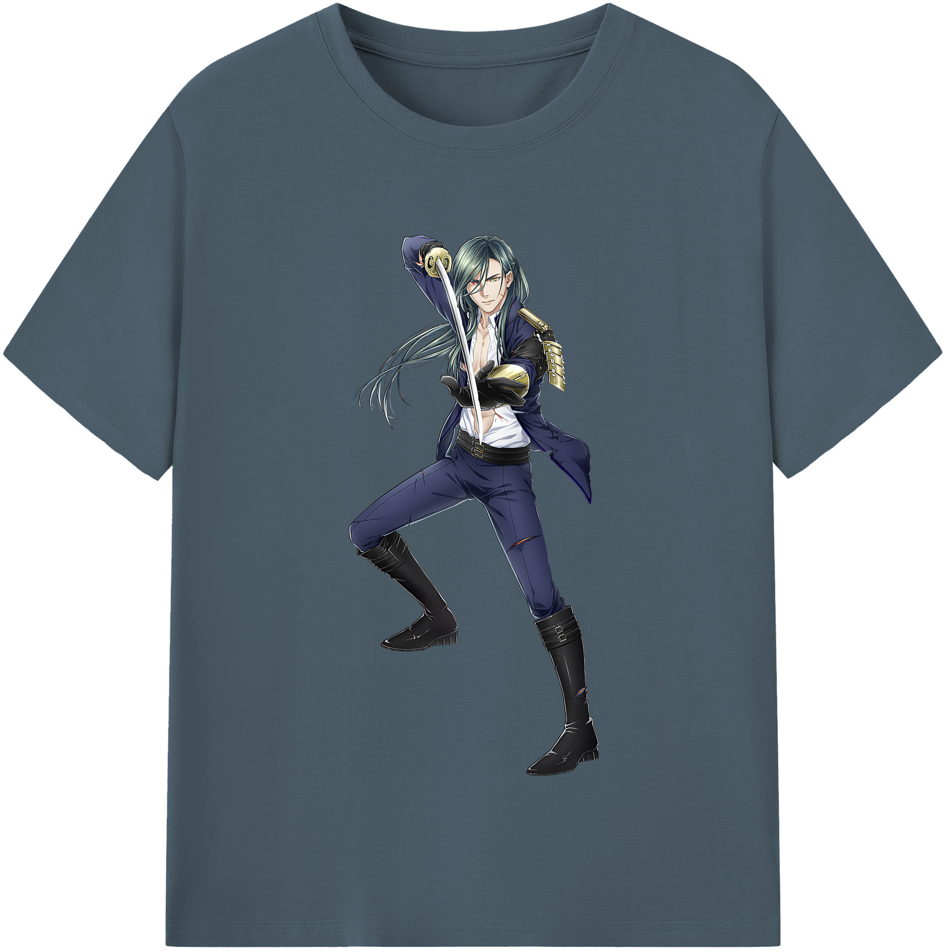 （画像用） 刀剣乱舞 Touken Ranbu 綿100％半袖Tシャツ（フロントプリント）